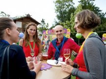 Summer is in full swing and we have begun it in a festive mood with a great event within the Retail Business Mixer (RBM) 2018.  This year's RBM was held for the first time in the beautiful settings of Grébovka Park.  We wanted to emphasize this fact with the visible "Summer Lounge ppm" zone, where we brought a lot of activities for the party's visitors to try.  Apart from the rental of sports equi (31)