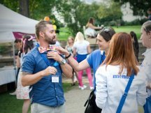 Summer is in full swing and we have begun it in a festive mood with a great event within the Retail Business Mixer (RBM) 2018.  This year's RBM was held for the first time in the beautiful settings of Grébovka Park.  We wanted to emphasize this fact with the visible "Summer Lounge ppm" zone, where we brought a lot of activities for the party's visitors to try.  Apart from the rental of sports equi (37)